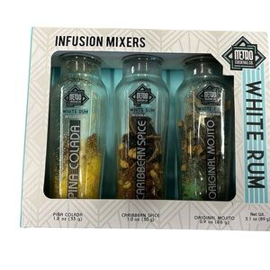 Infusion mixers, white rum, Metro cocktail company comes with strainer new inbox